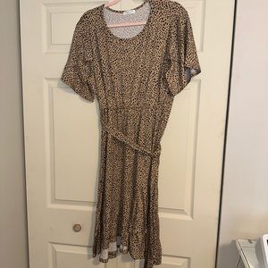Chic Soul Animal Print Dress NWOT